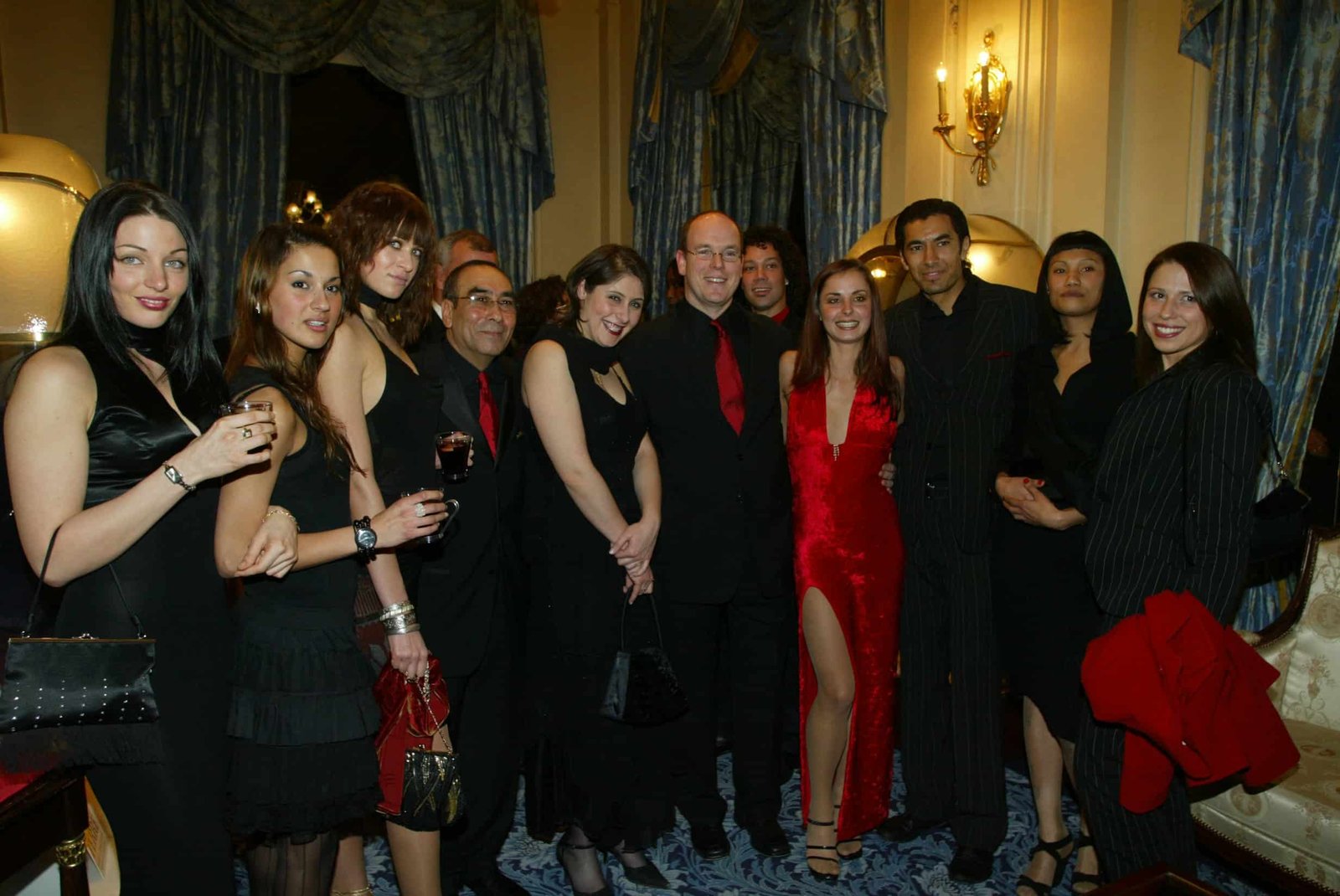 En présence du Prince Albert de Monaco