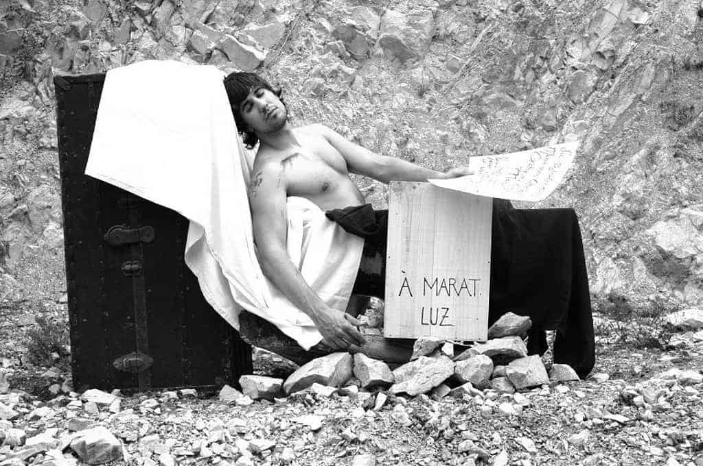 La mort de Marat | Photographies d'art contemporain | Achats en ligne