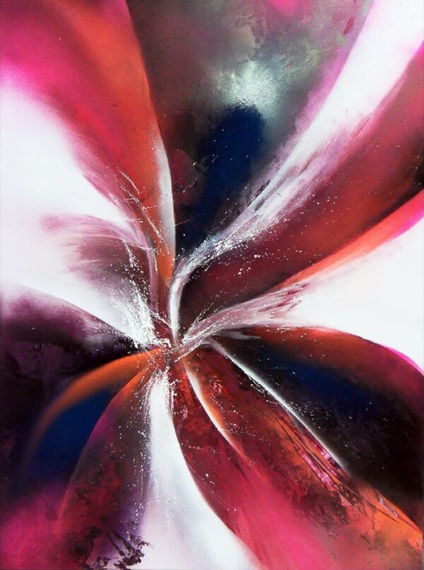Abstrait par Airgone. Peinture unique à la bombe