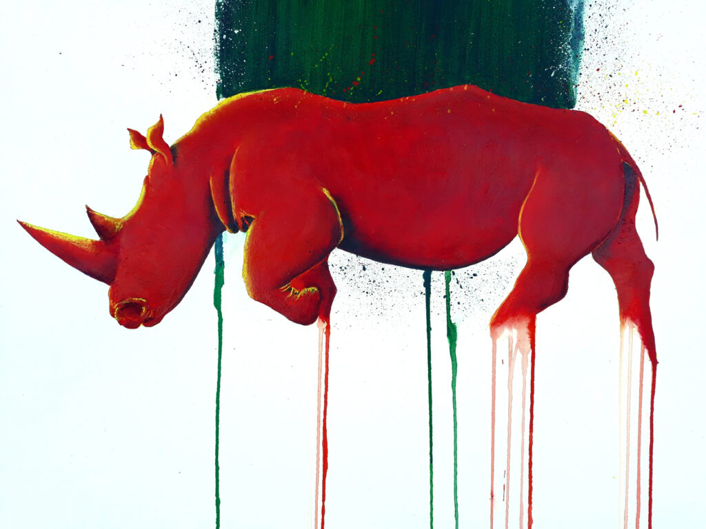 Peinture animalière contemporaine